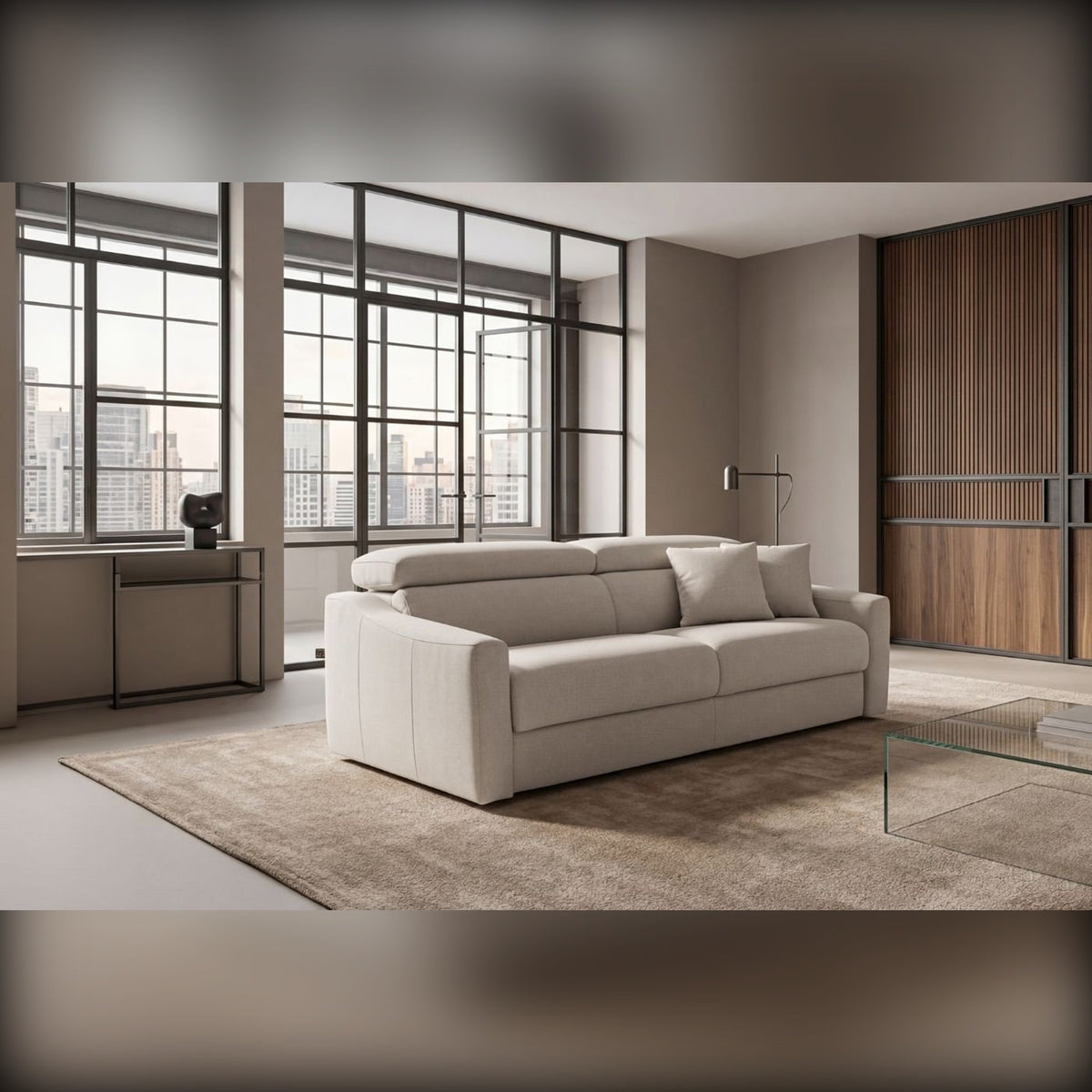 Strike Domestica – Lifestyle – In a Living Room with Large Windows