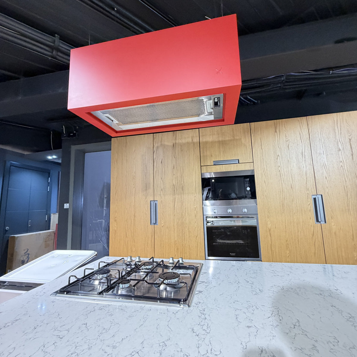 Varsavia Kitchen Domestica – Showroom Model – Island Angle View