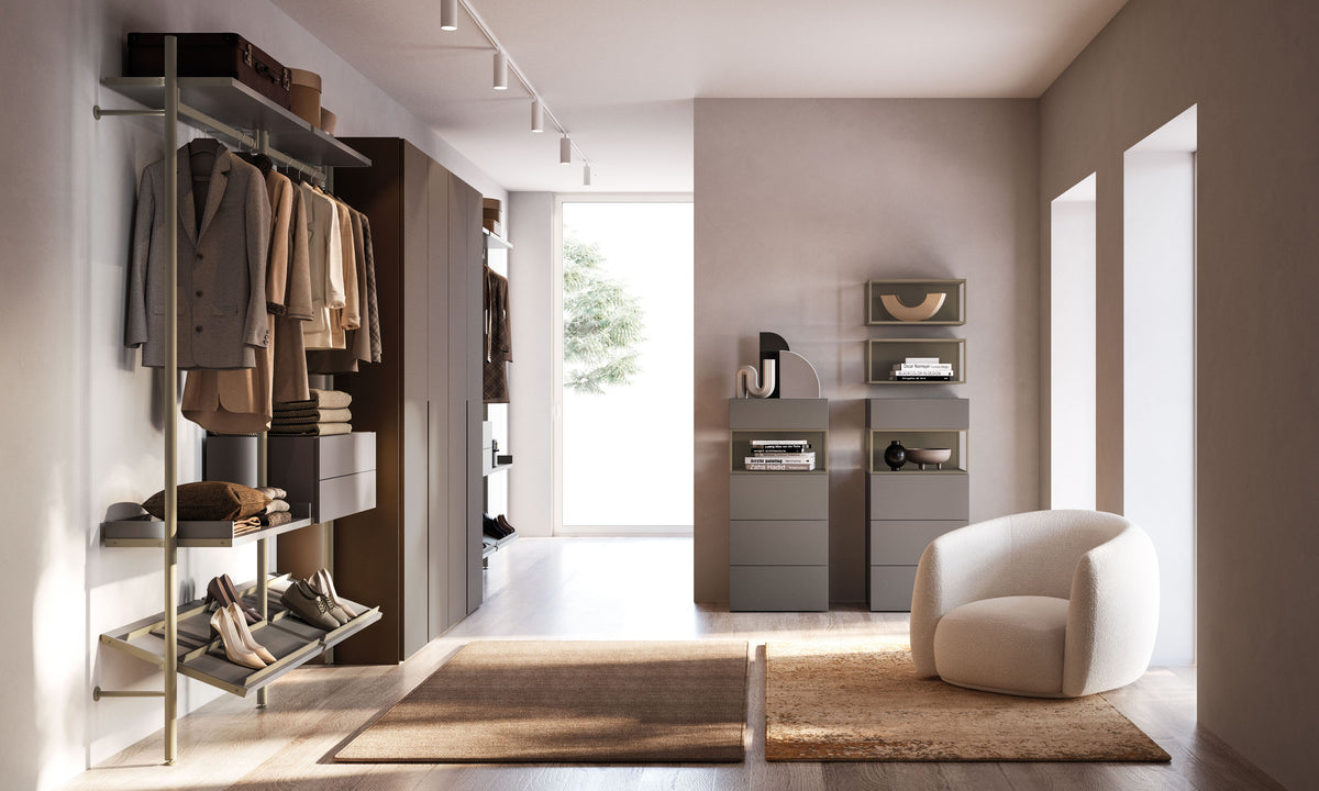 Walk-in Wardrobe Palko ORME – Walk-in wardrobe view
