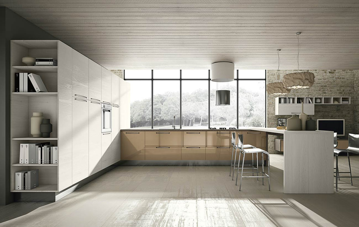 Viola Kitchen Domestica – Open-Plan Kitchen with Peninsula