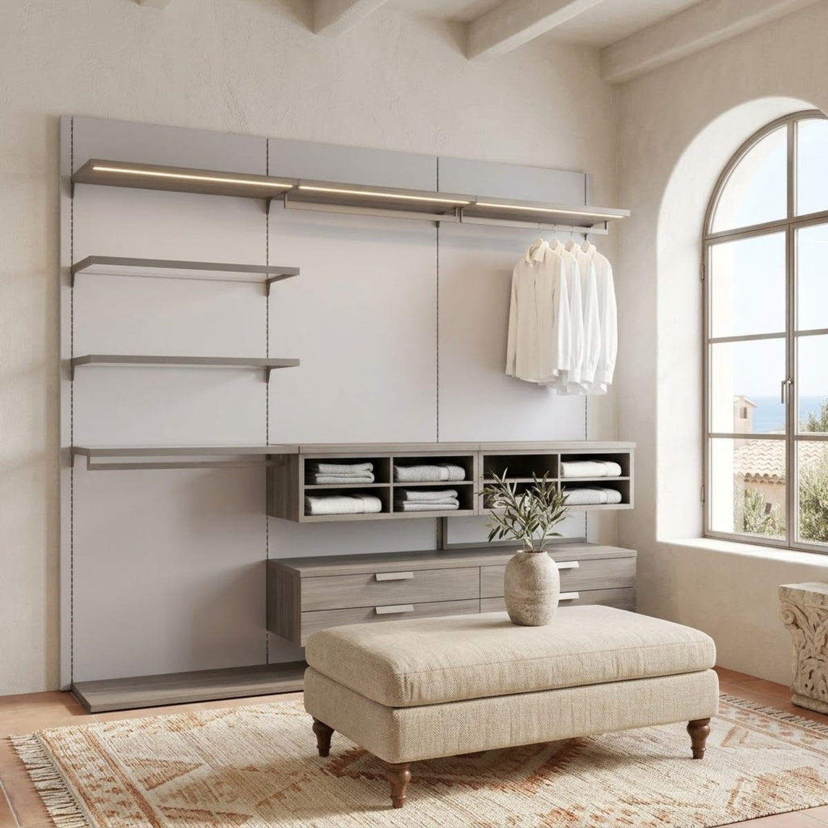 Walk-in Closet Tagliabue Domestica – Lifestyle in Dressing Room