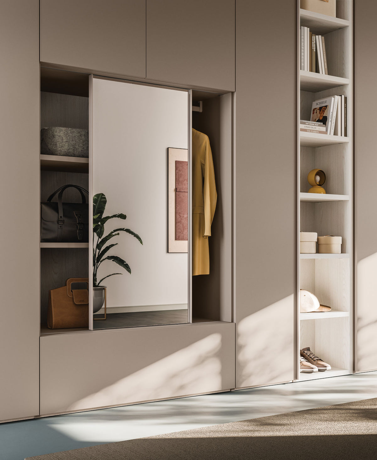 Wardrobe Manlò ORME – Wardrobe detail 1