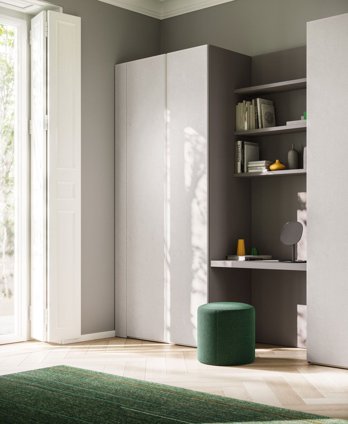 Wardrobe Tratto ORME – Wardrobe detail 1