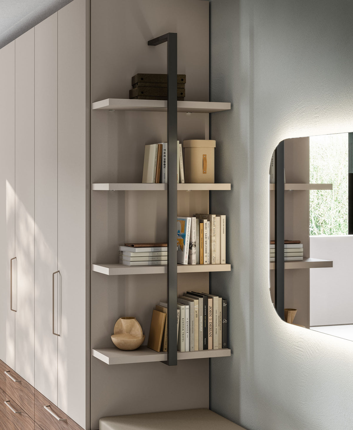 Wardrobe Liscia Light ORME – Wardrobe detail 1