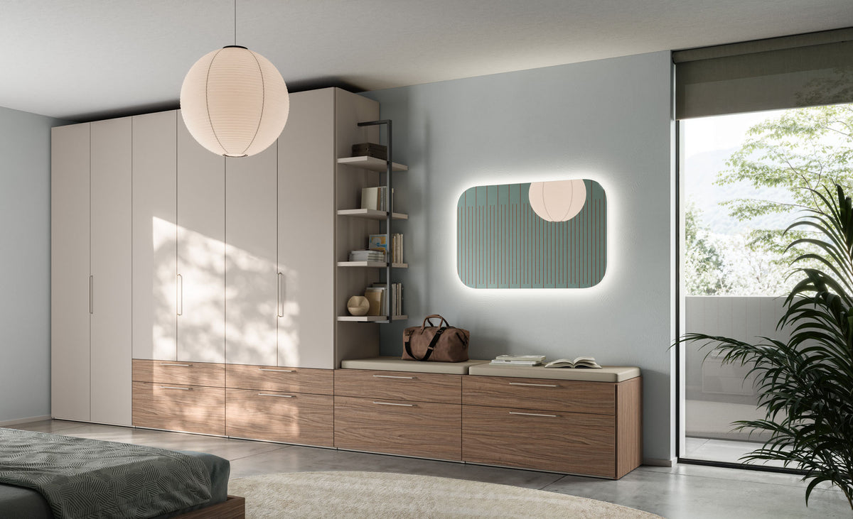 Wardrobe Liscia Light ORME – Wardrobe view