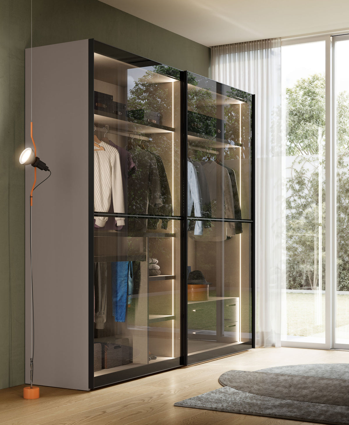 Wardrobe Dama ORME – Wardrobe detail 1