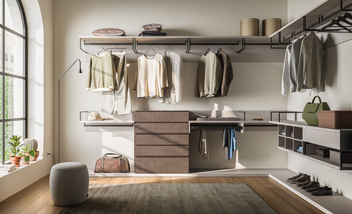 Walk-in Wardrobe Alea ORME – Walk-in wardrobe view