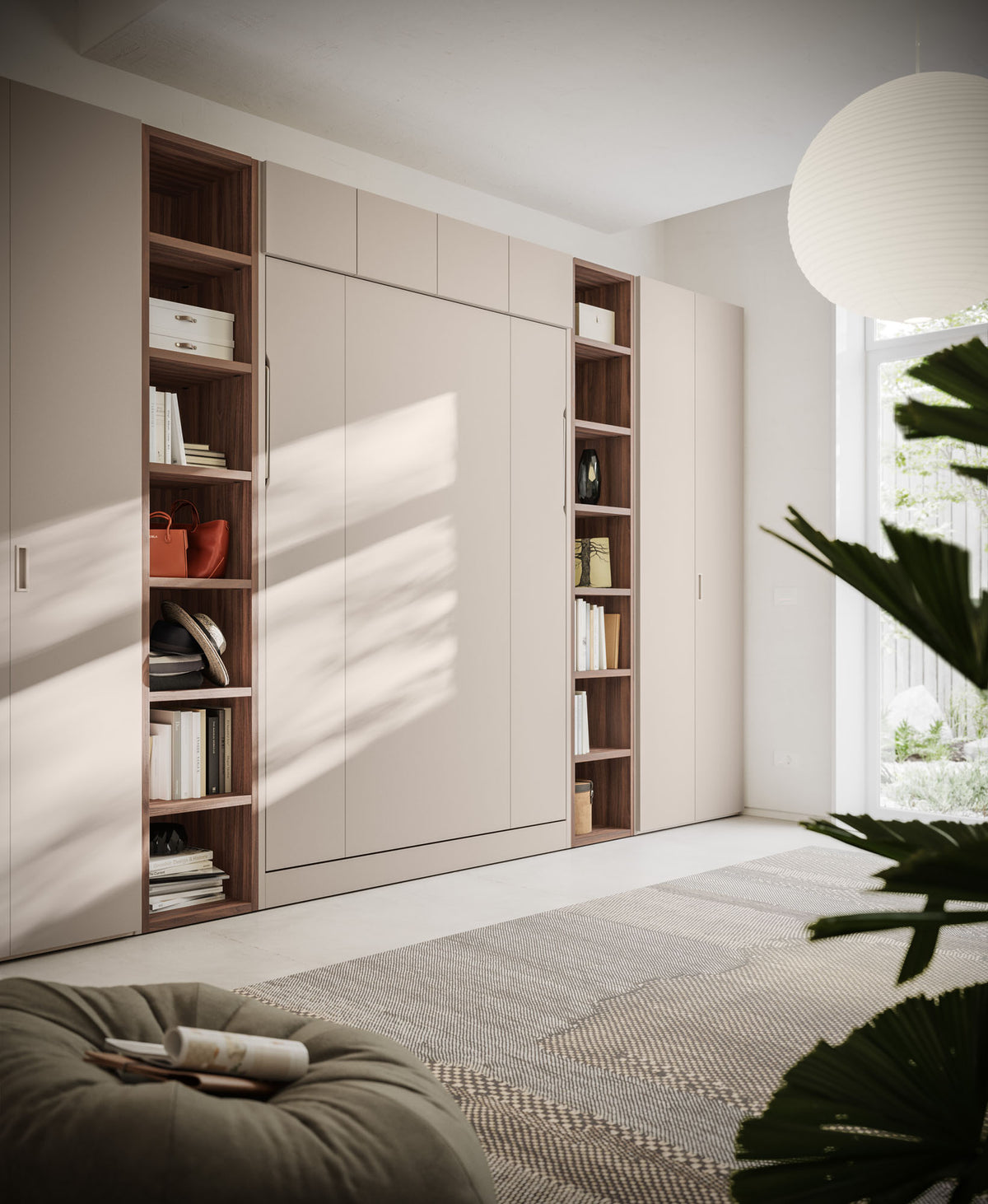 Walk-in Wardrobe Pole ORME – Interior detail 1